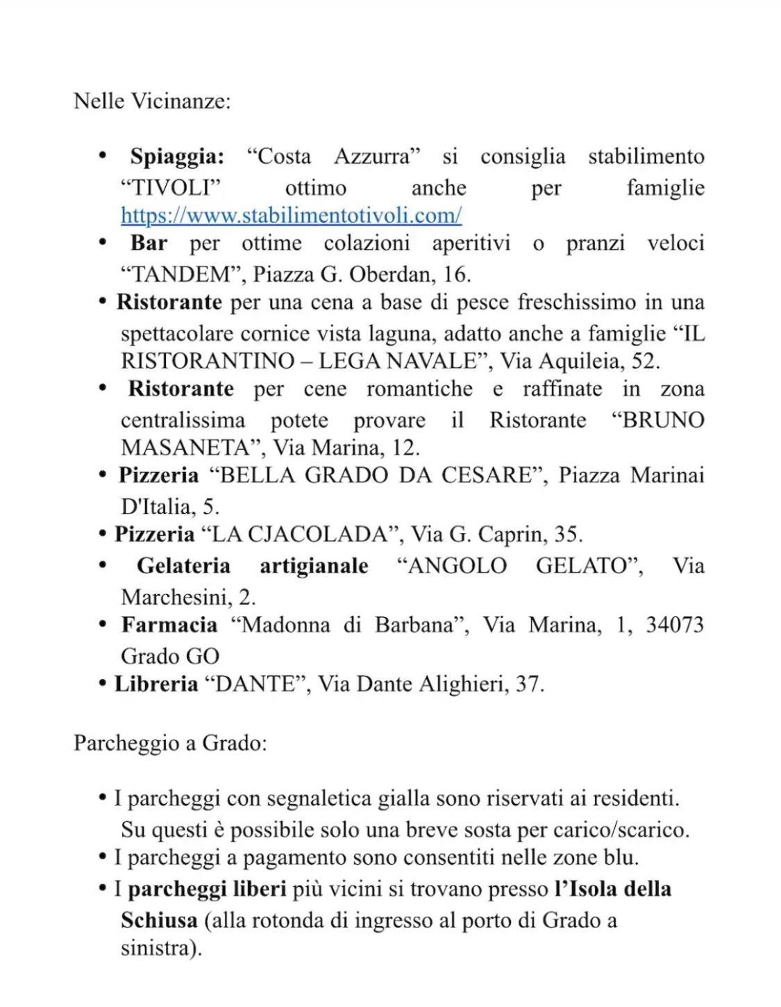{Il Blue Di Grado} Exterior foto